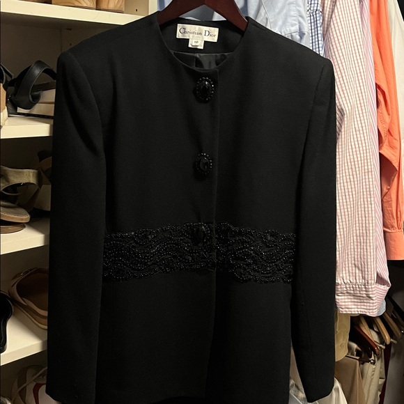 Christian Dior Vintage Dressy Skirt Jacket Suit